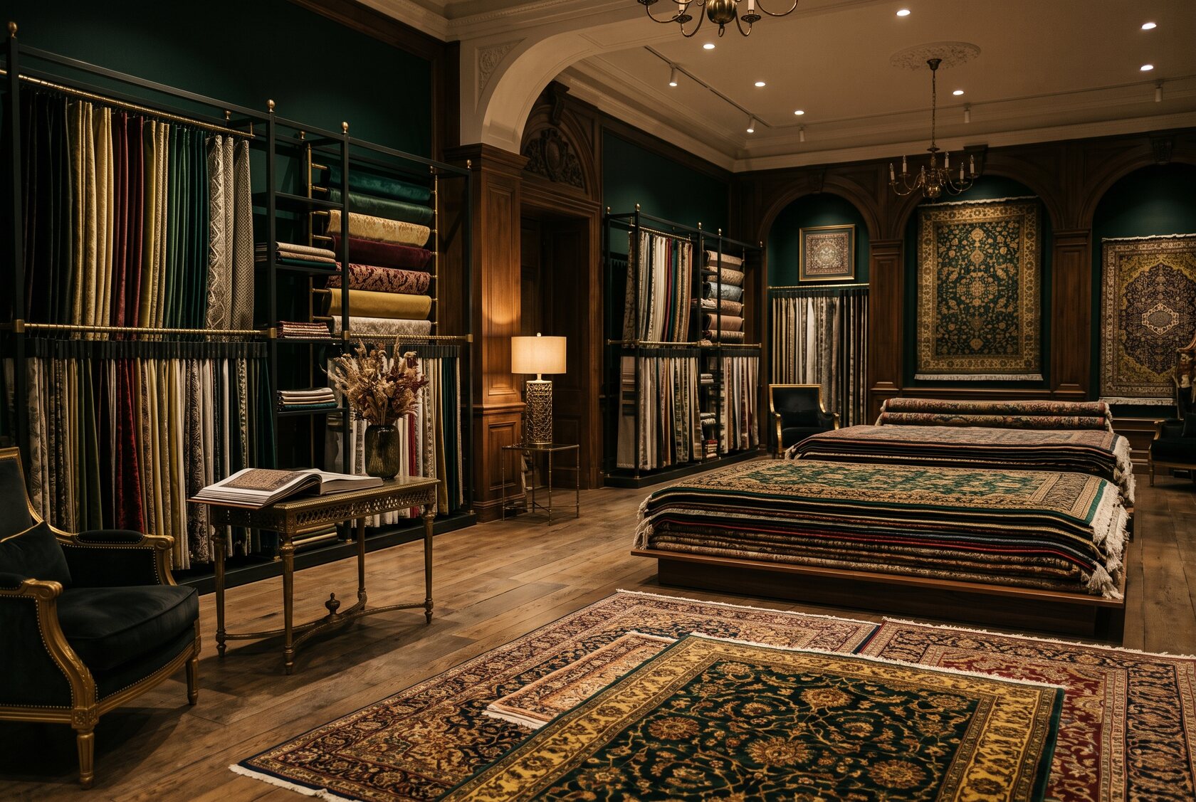 LOOMORA textile and carpet showroom