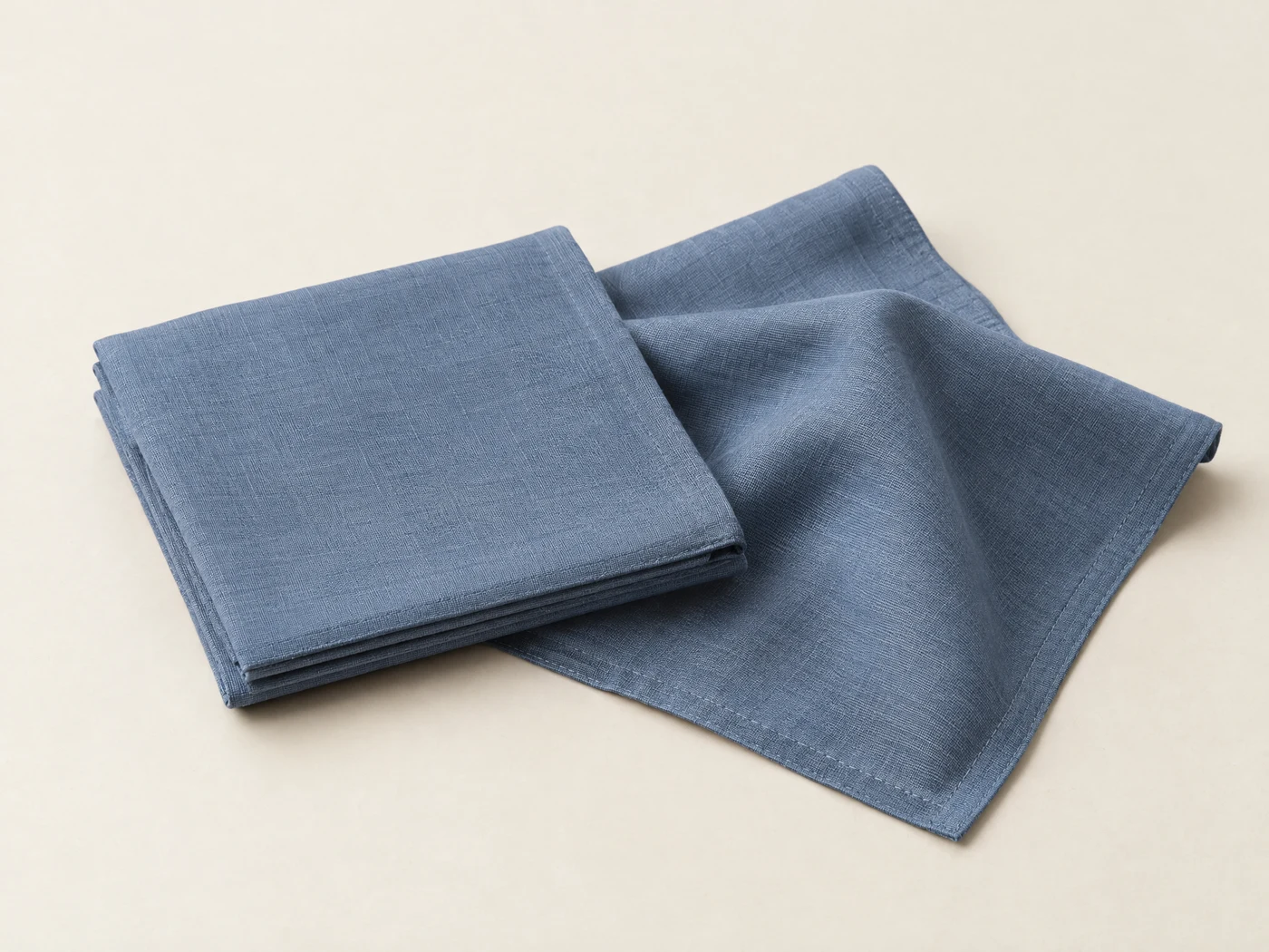 Cotton Woven Handkerchief — Solid Colour — illustrative image